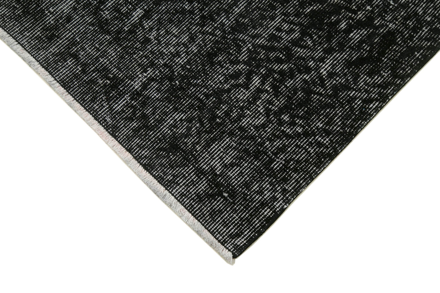 3x10 Black Overdyed Runner Rug - 37149