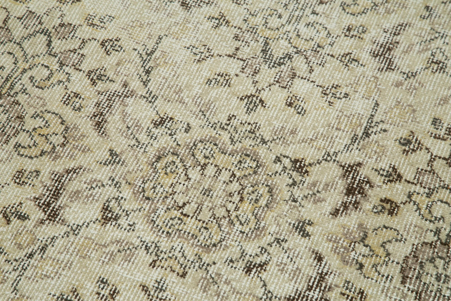 3x10 Beige Overdyed Runner Rug - 37152