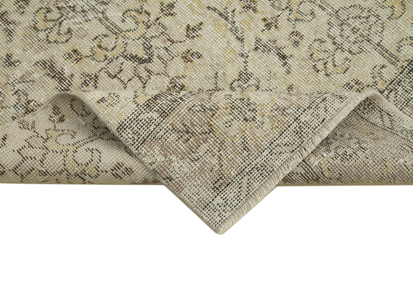 3x10 Beige Overdyed Runner Rug - 37152