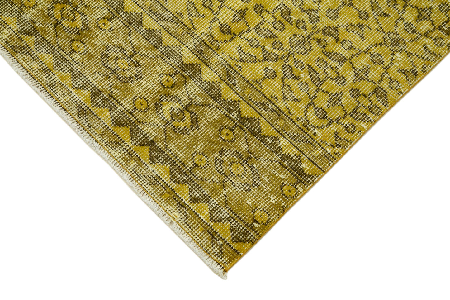 3x10 Yellow Overdyed Runner Rug - 37155