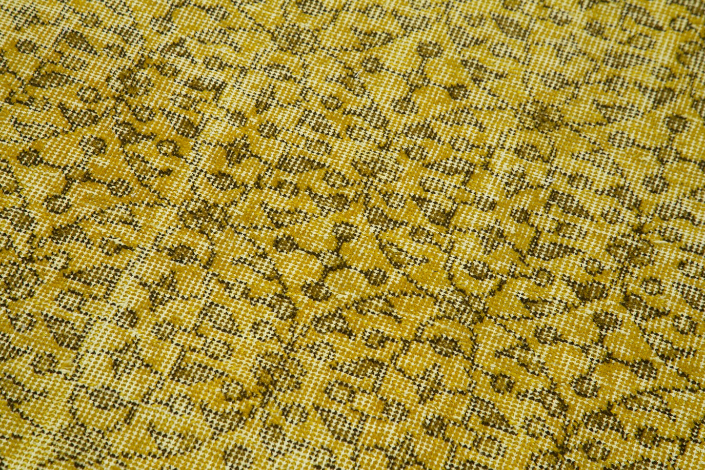 3x10 Yellow Overdyed Runner Rug - 37155