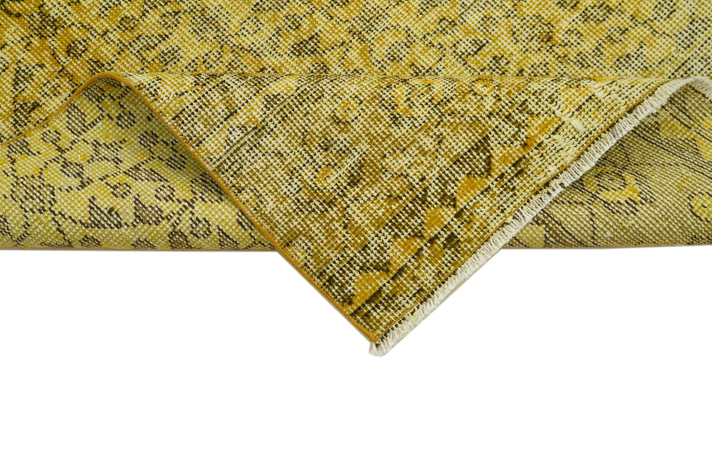 3x10 Yellow Overdyed Runner Rug - 37155