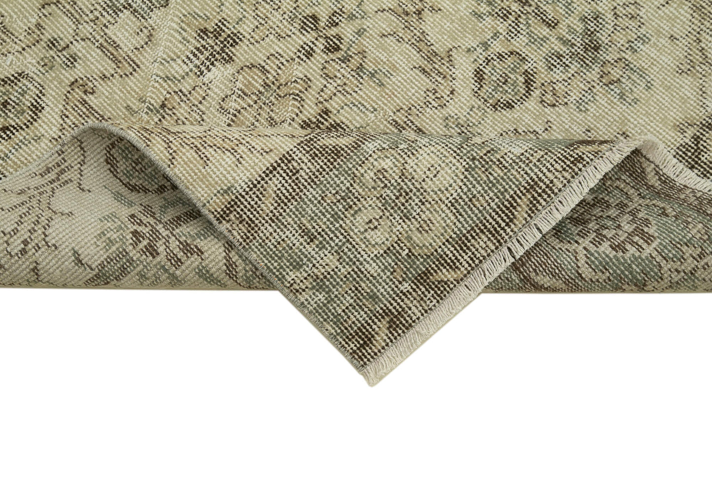 3x10 Beige Overdyed Runner Rug - 37161