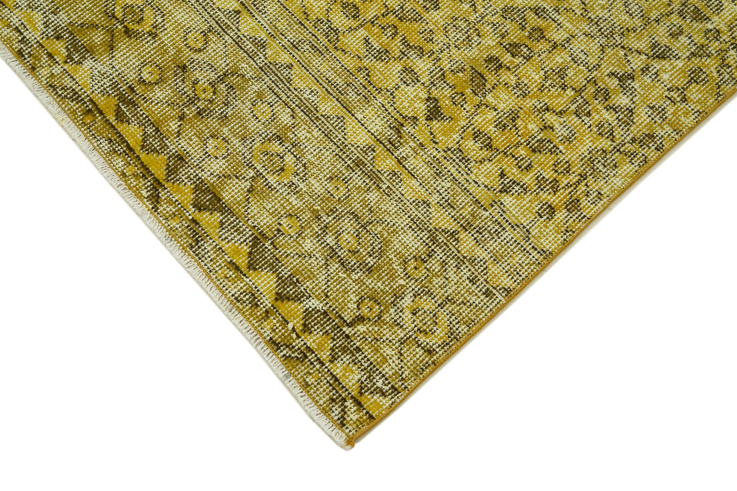 3x10 Yellow Overdyed Runner Rug - 37164