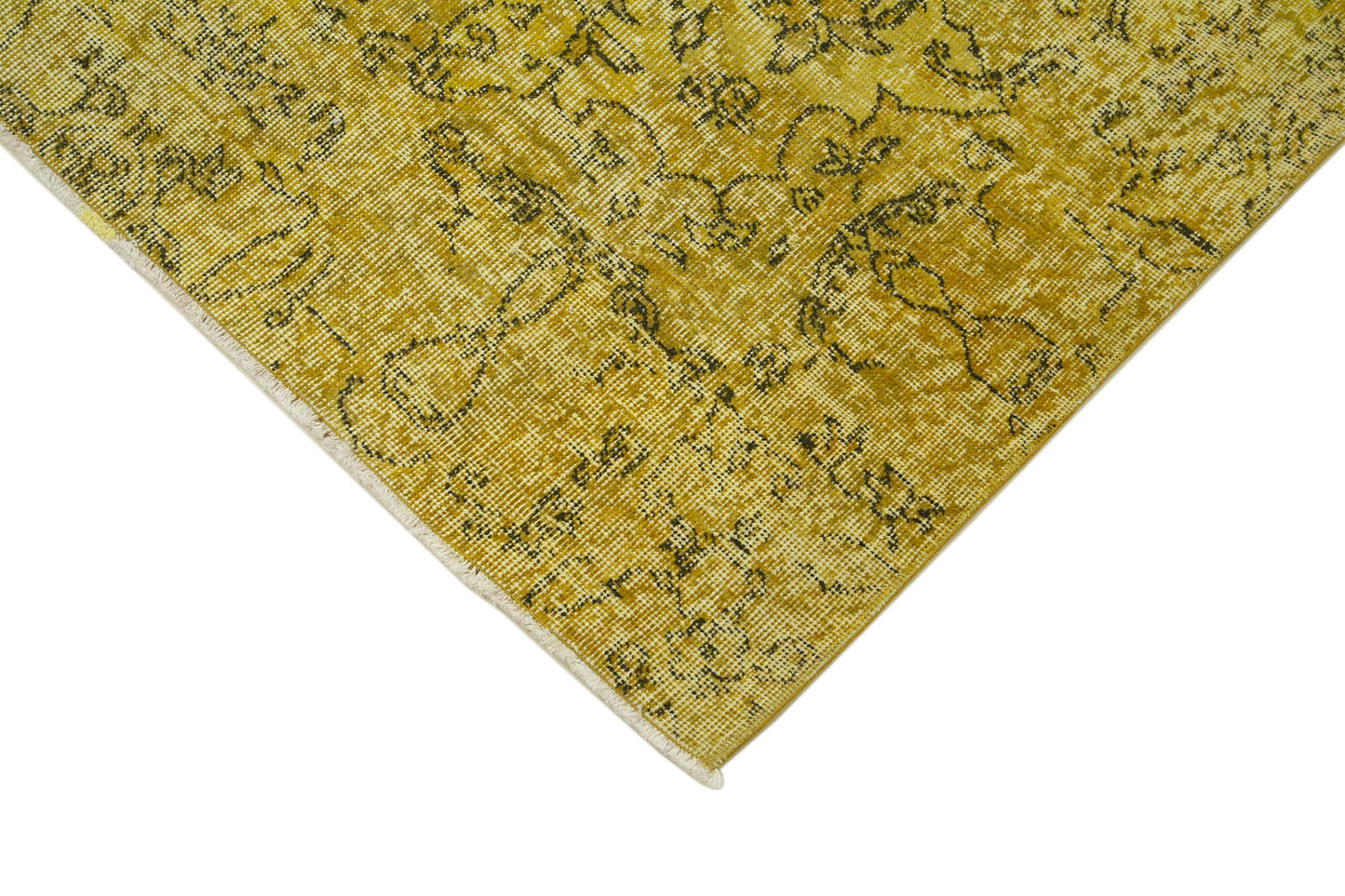 3x10 Yellow Overdyed Runner Rug - 37169