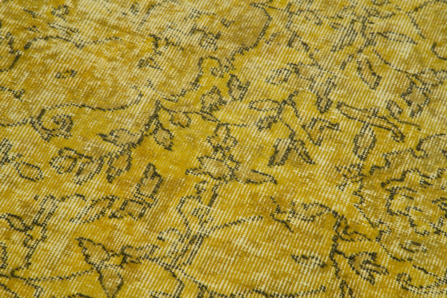 3x10 Yellow Overdyed Runner Rug - 37169