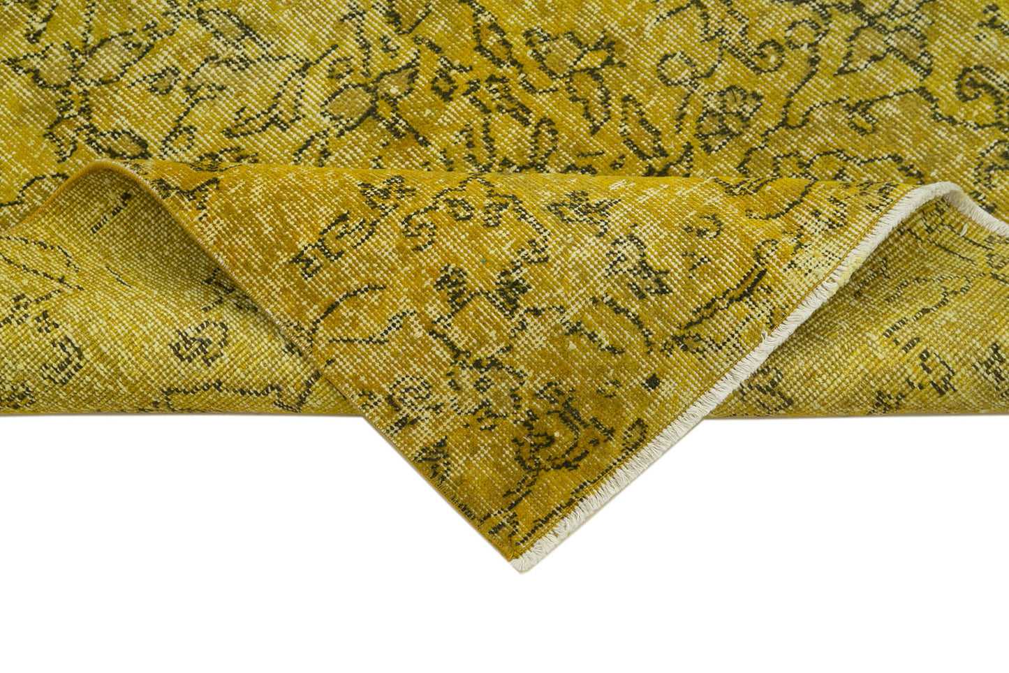 3x10 Yellow Overdyed Runner Rug - 37169