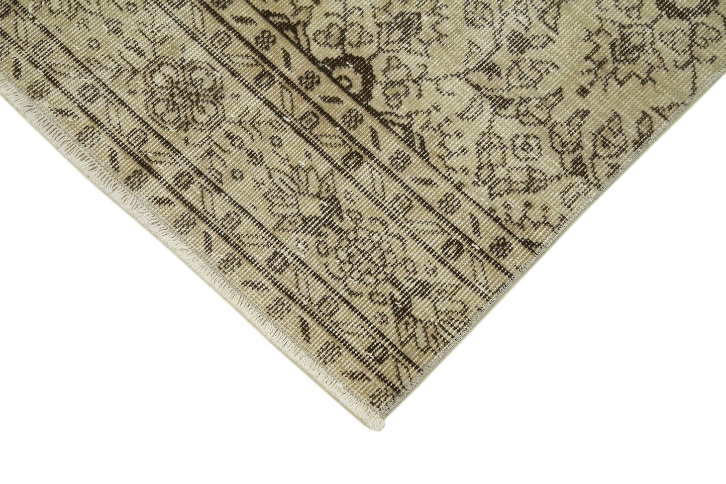 3x10 Beige Overdyed Runner Rug - 37171