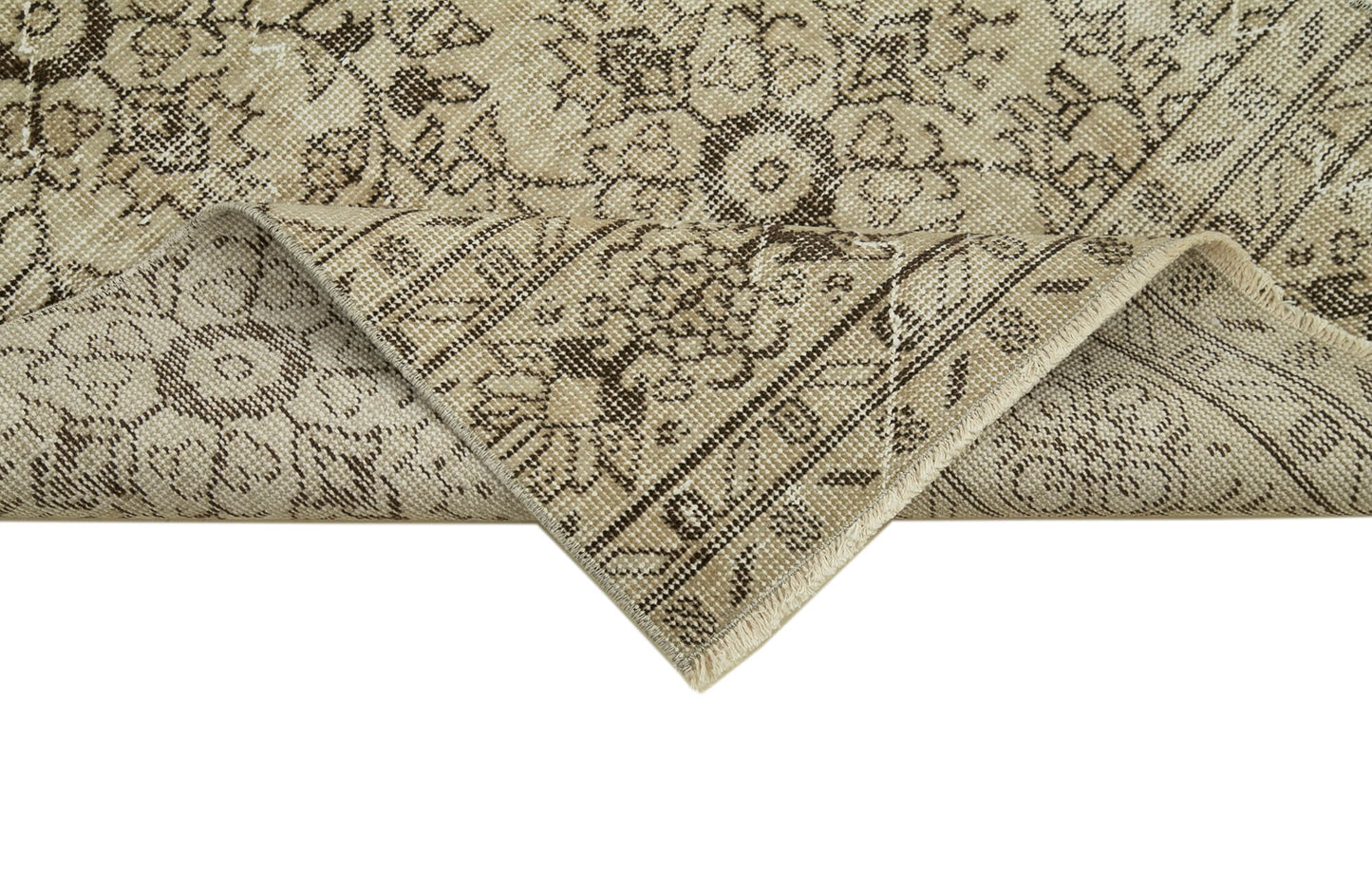 3x10 Beige Overdyed Runner Rug - 37171