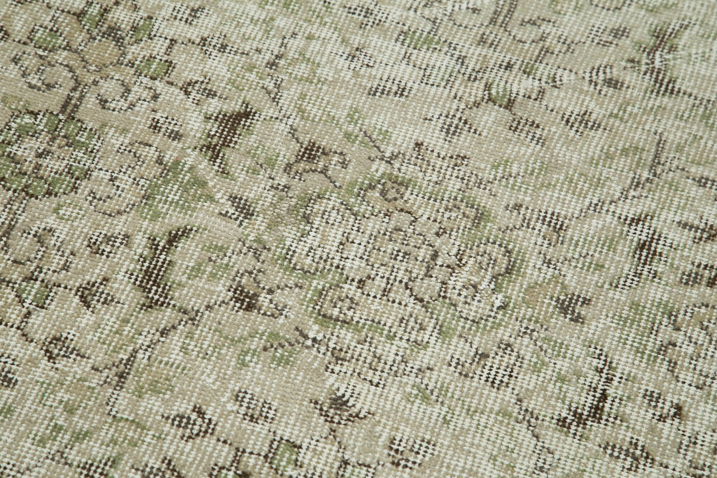 3x9 Beige Overdyed Runner Rug - 37173