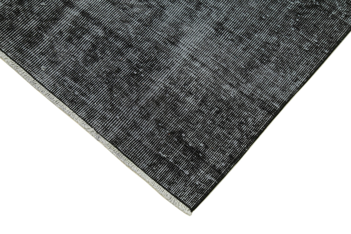 3x10 Black Overdyed Runner Rug - 37177