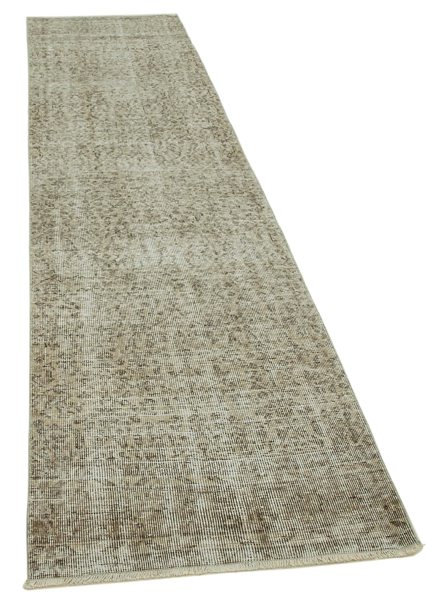 3x10 Beige Overdyed Runner Rug - 37201