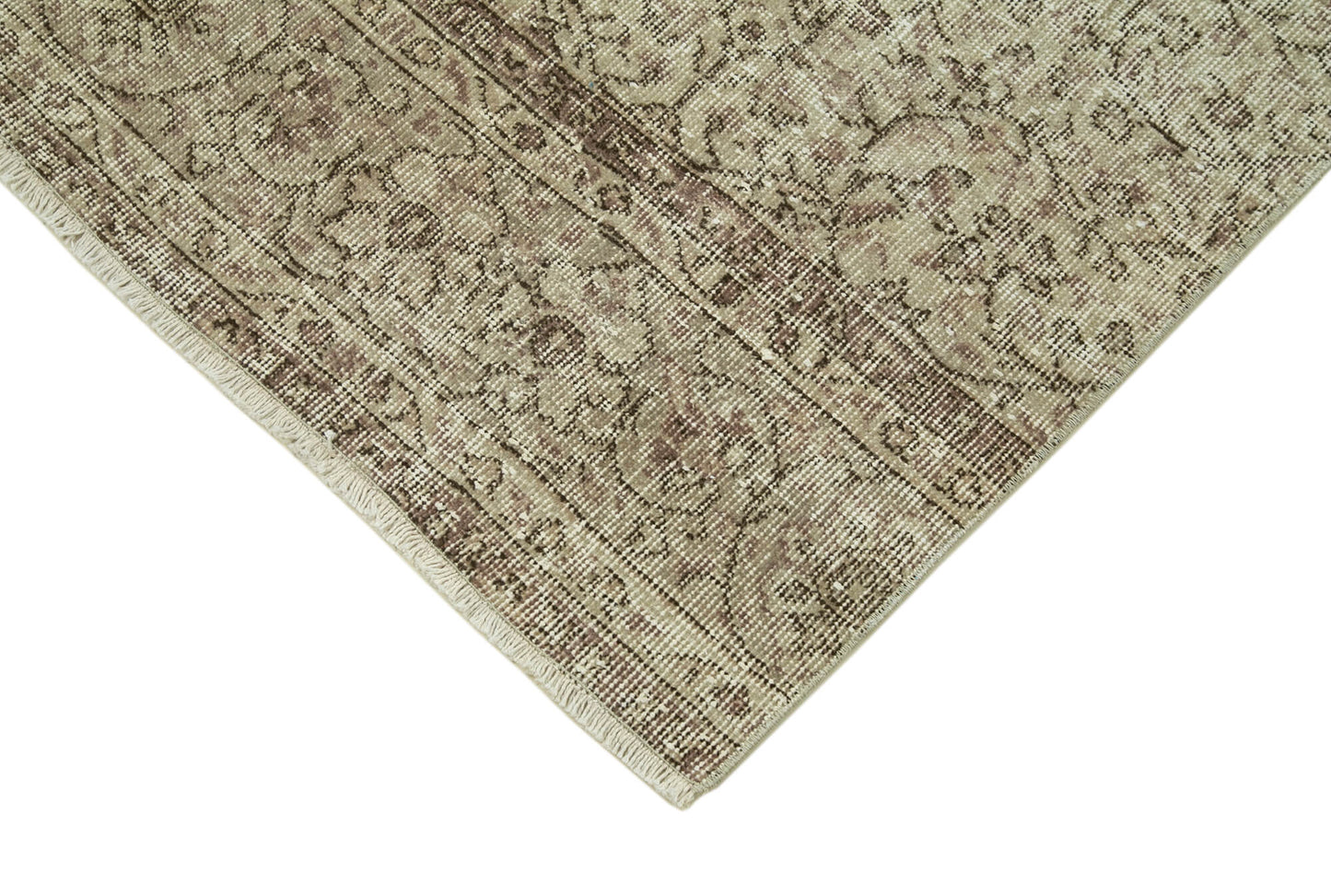 3x10 Beige Overdyed Runner Rug - 37204