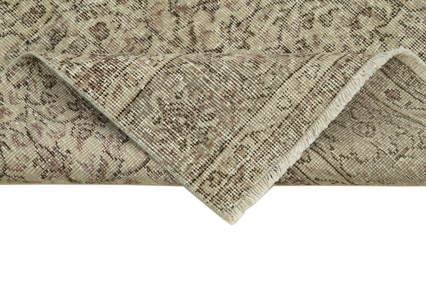 3x10 Beige Overdyed Runner Rug - 37204