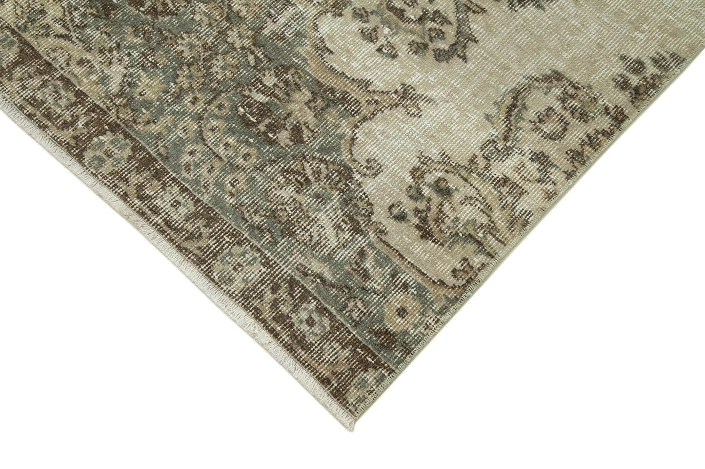 3x10 Beige Overdyed Runner Rug - 37208