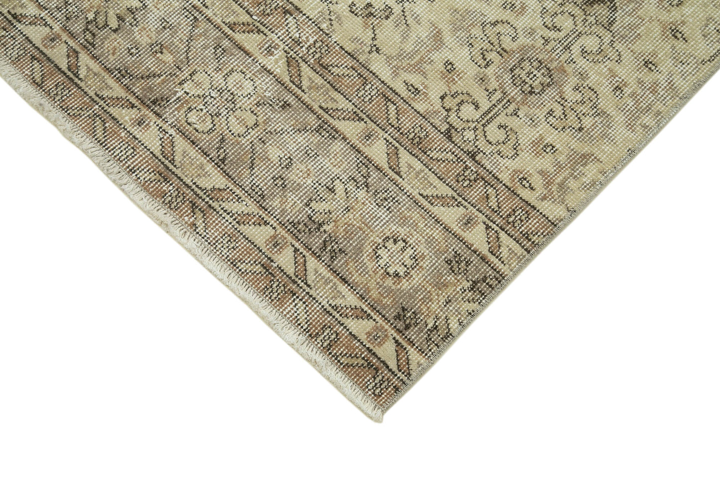 3x10 Beige Overdyed Runner Rug - 37211