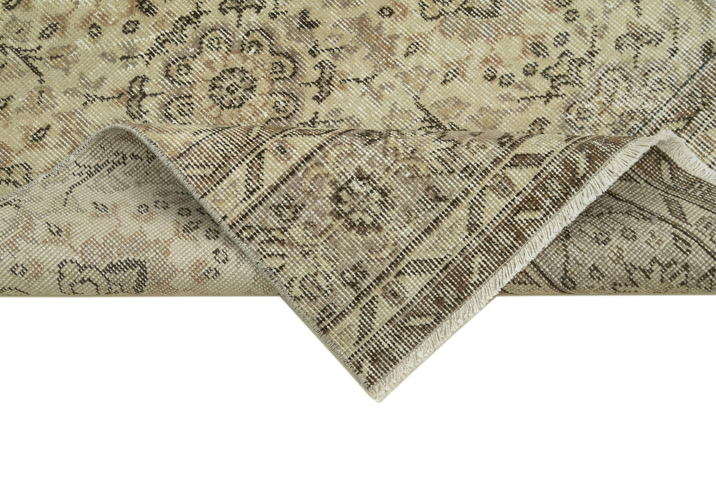 3x10 Beige Overdyed Runner Rug - 37211