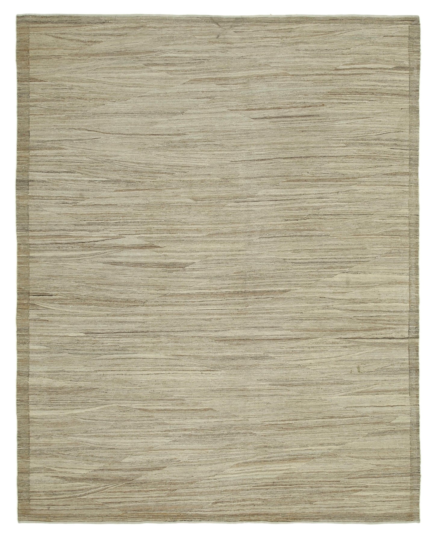 8x10 Beige Contemporary Kilim Rug - 37217