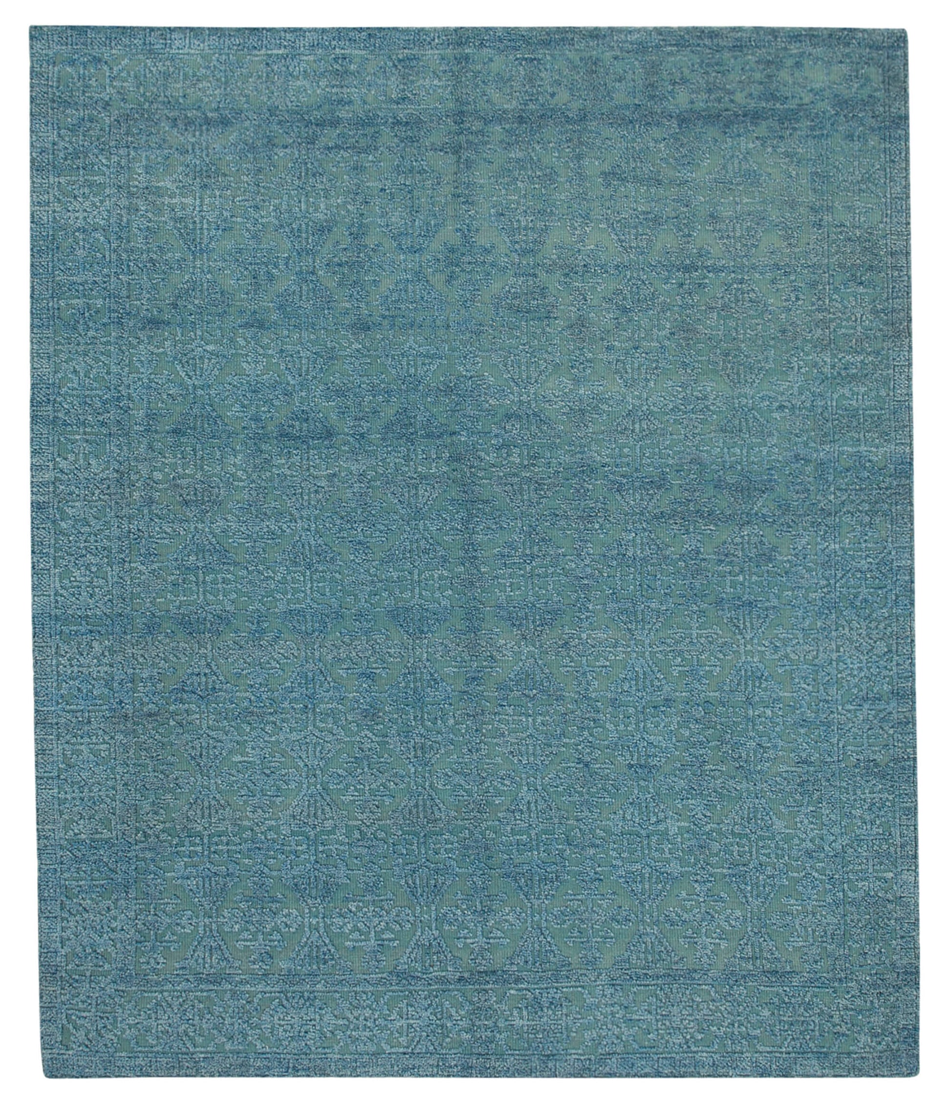 8x10 Blue Moroccan Rug - 37269