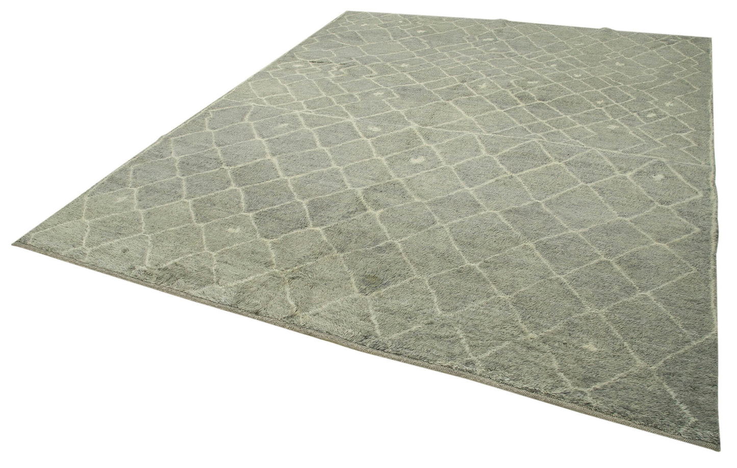 8x10 Grey Moroccan Rug - 37271