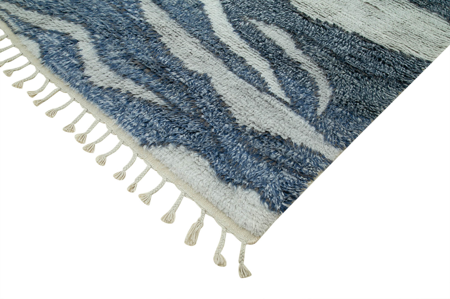 8x10 Blue Moroccan Rug - 37275