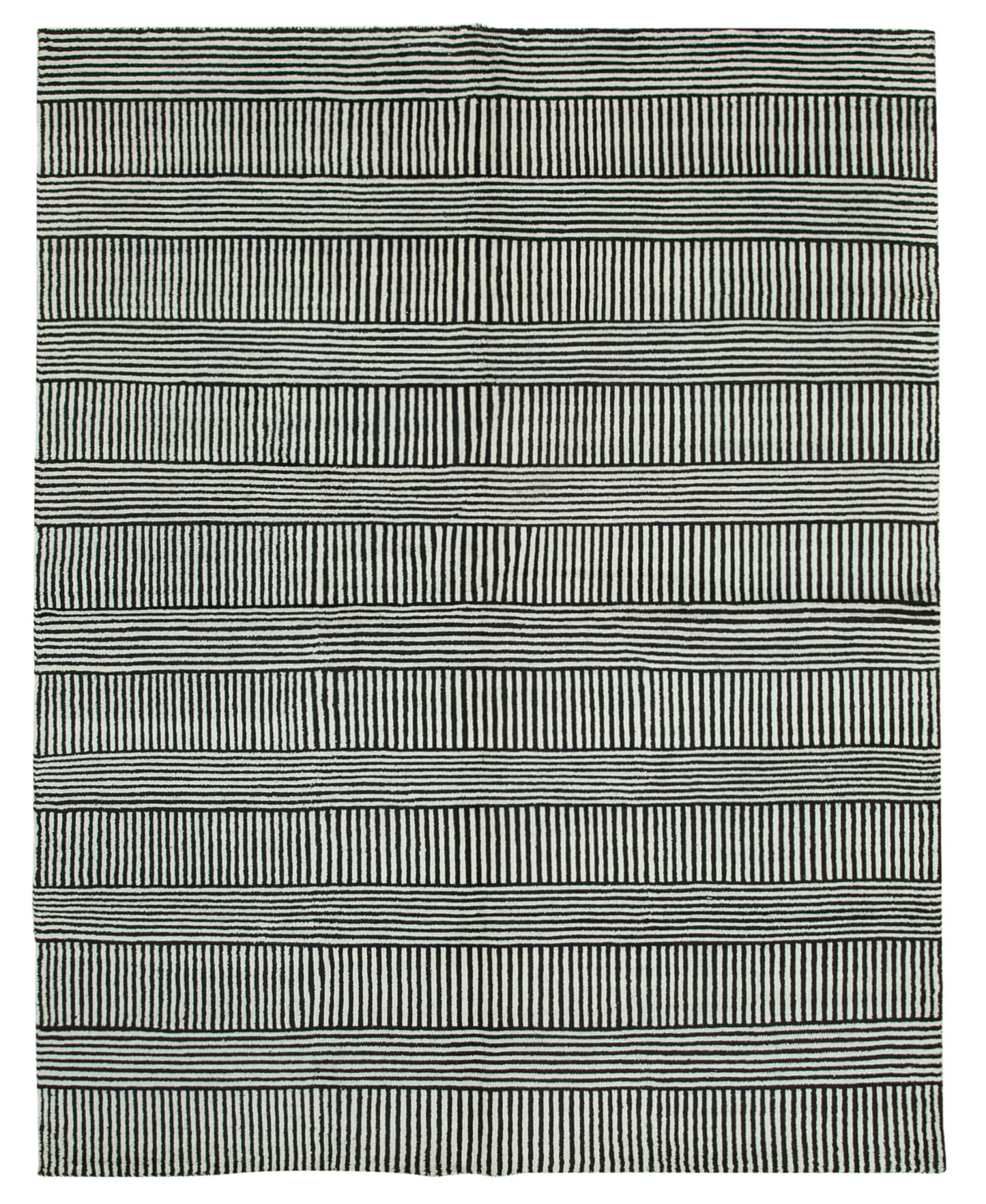 9x12 Black Moroccan Rug - 37278