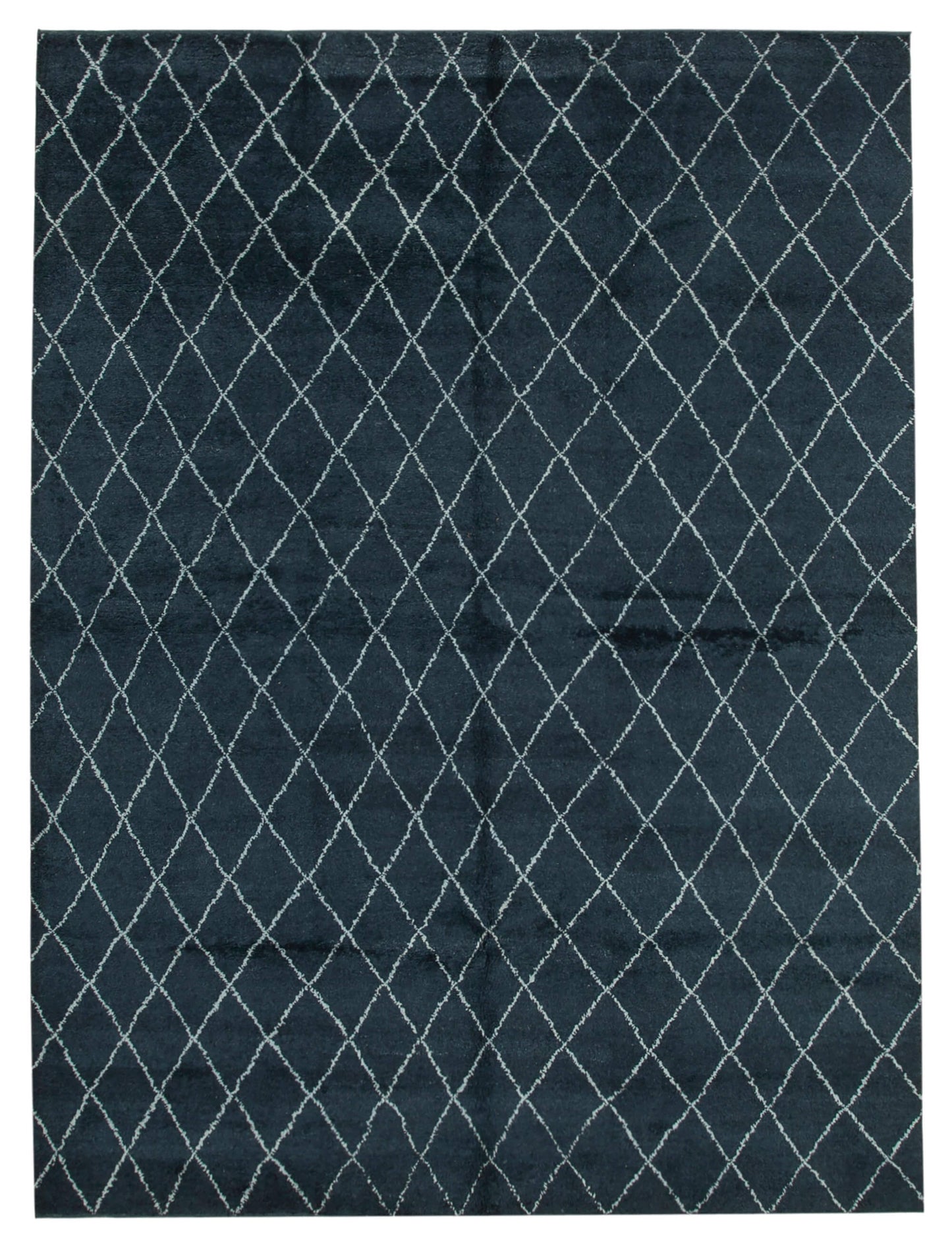 9x12 Black Moroccan Rug - 37281