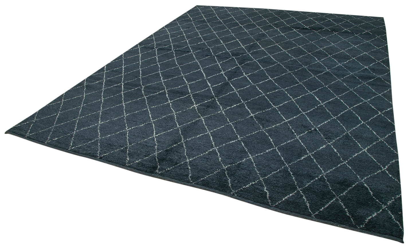 9x12 Black Moroccan Rug - 37282