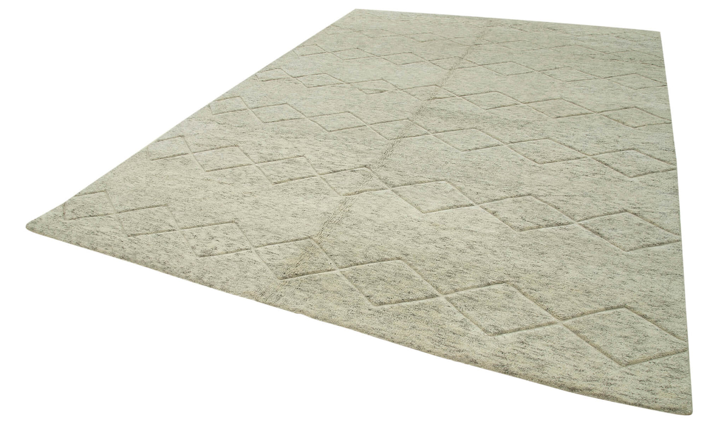 10x14 Beige Moroccan Rug - 37286