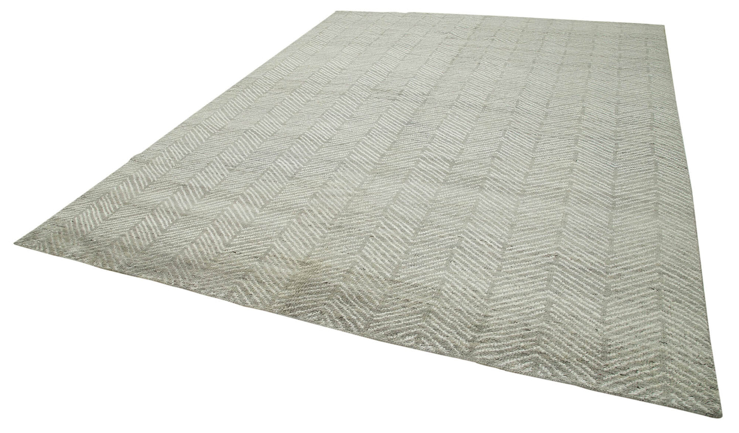 9x12 Grey Moroccan Rug - 37290