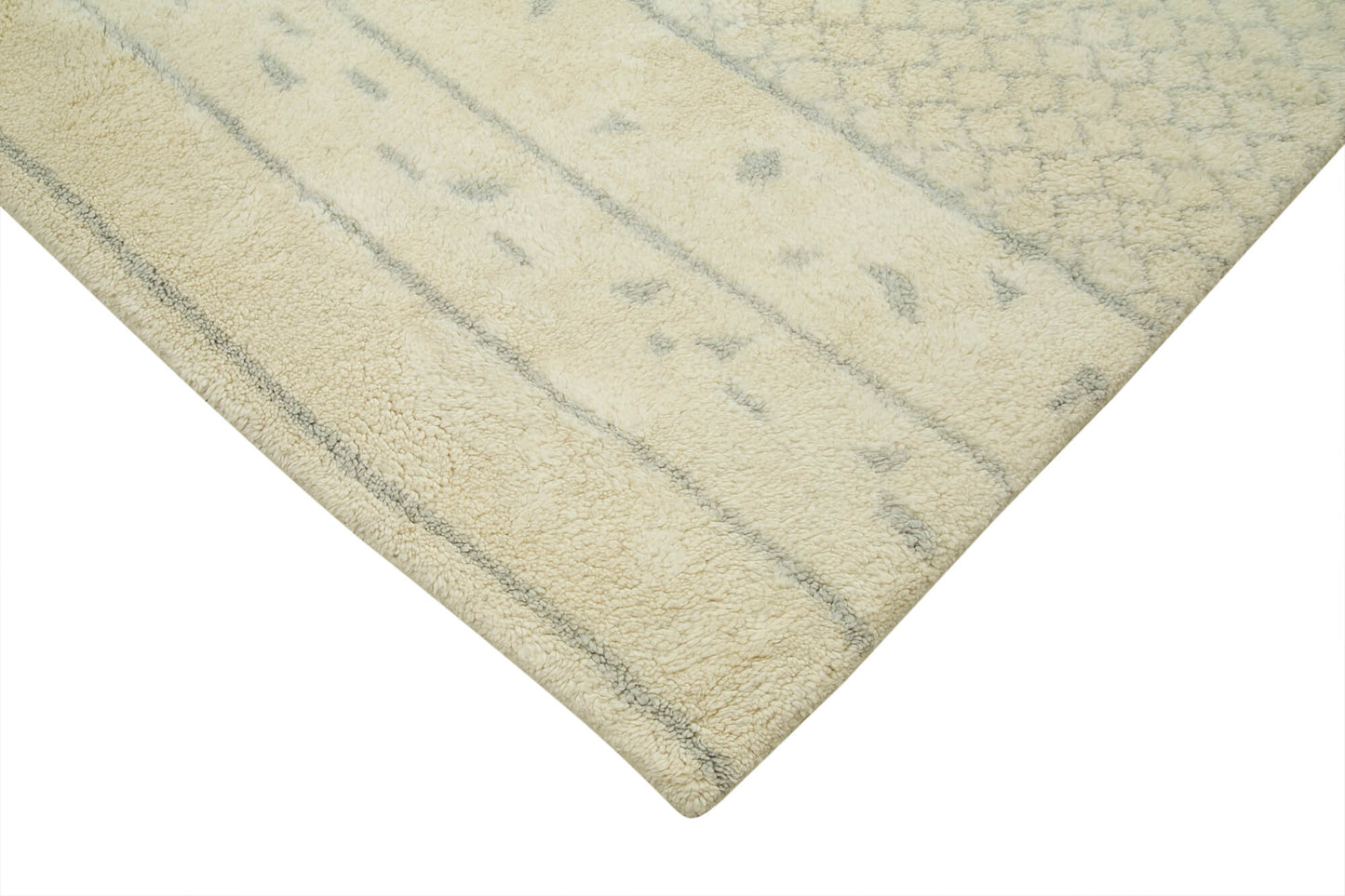 9x12 Beige Moroccan Rug - 37292