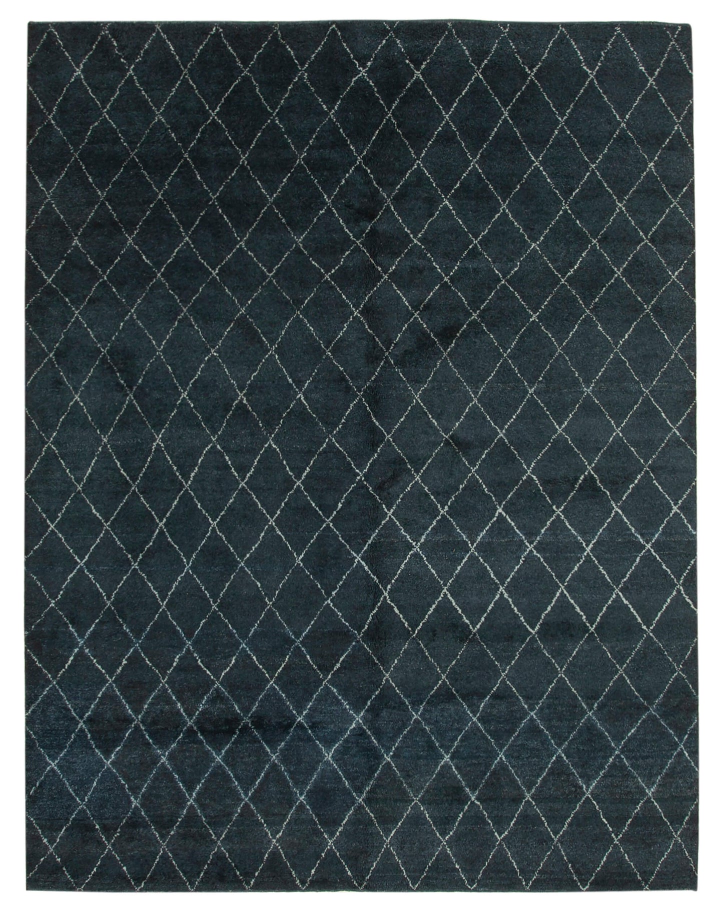 9x12 Blue Moroccan Rug - 37295