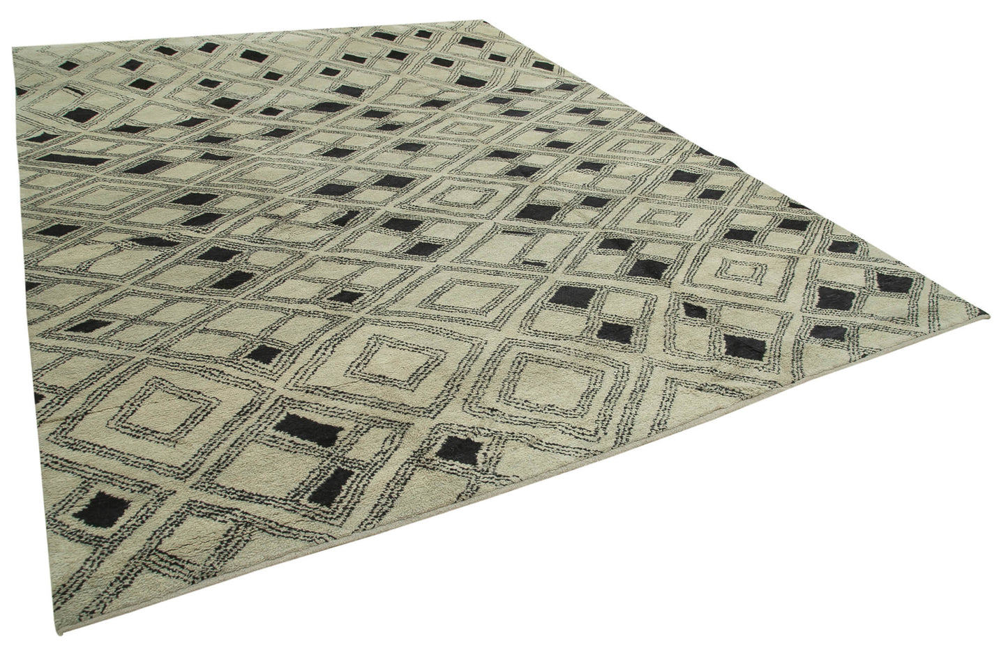 10x14 Beige Moroccan Rug - 37296