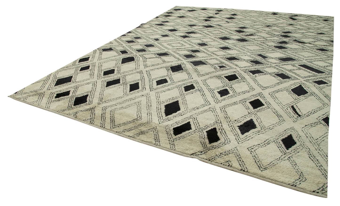 10x14 Beige Moroccan Rug - 37296