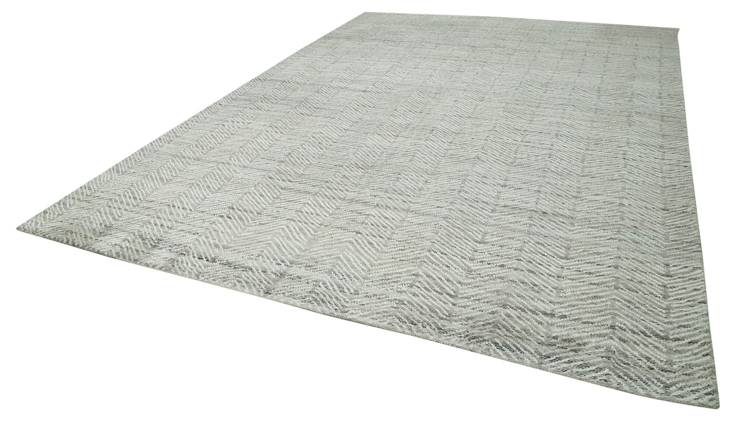 10x14 Grey Moroccan Rug - 37299