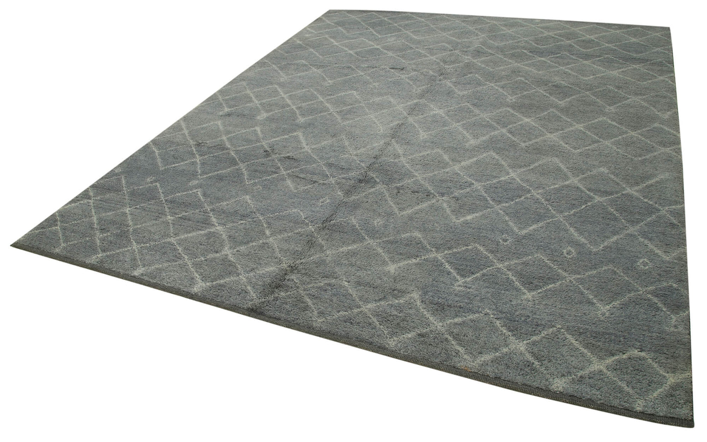 8x10 Grey Moroccan Rug - 37310