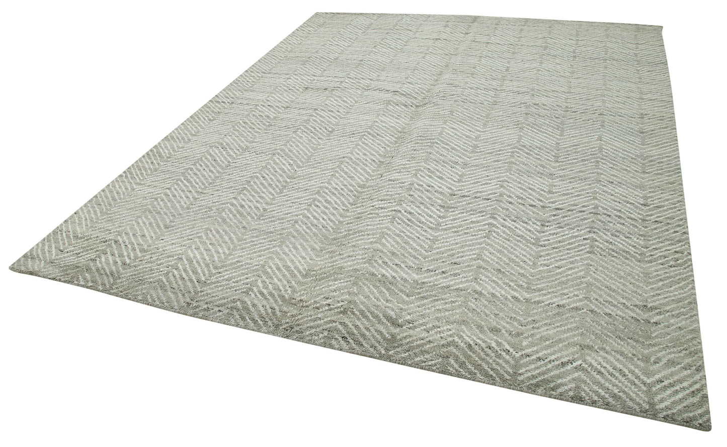 8x10 Grey Moroccan Rug - 37312