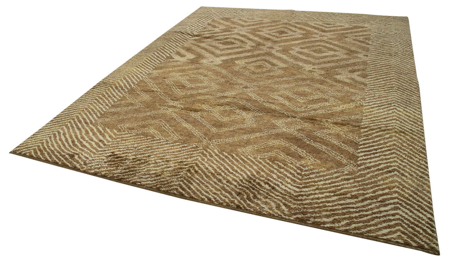 8x10 Brown Moroccan Rug - 37314