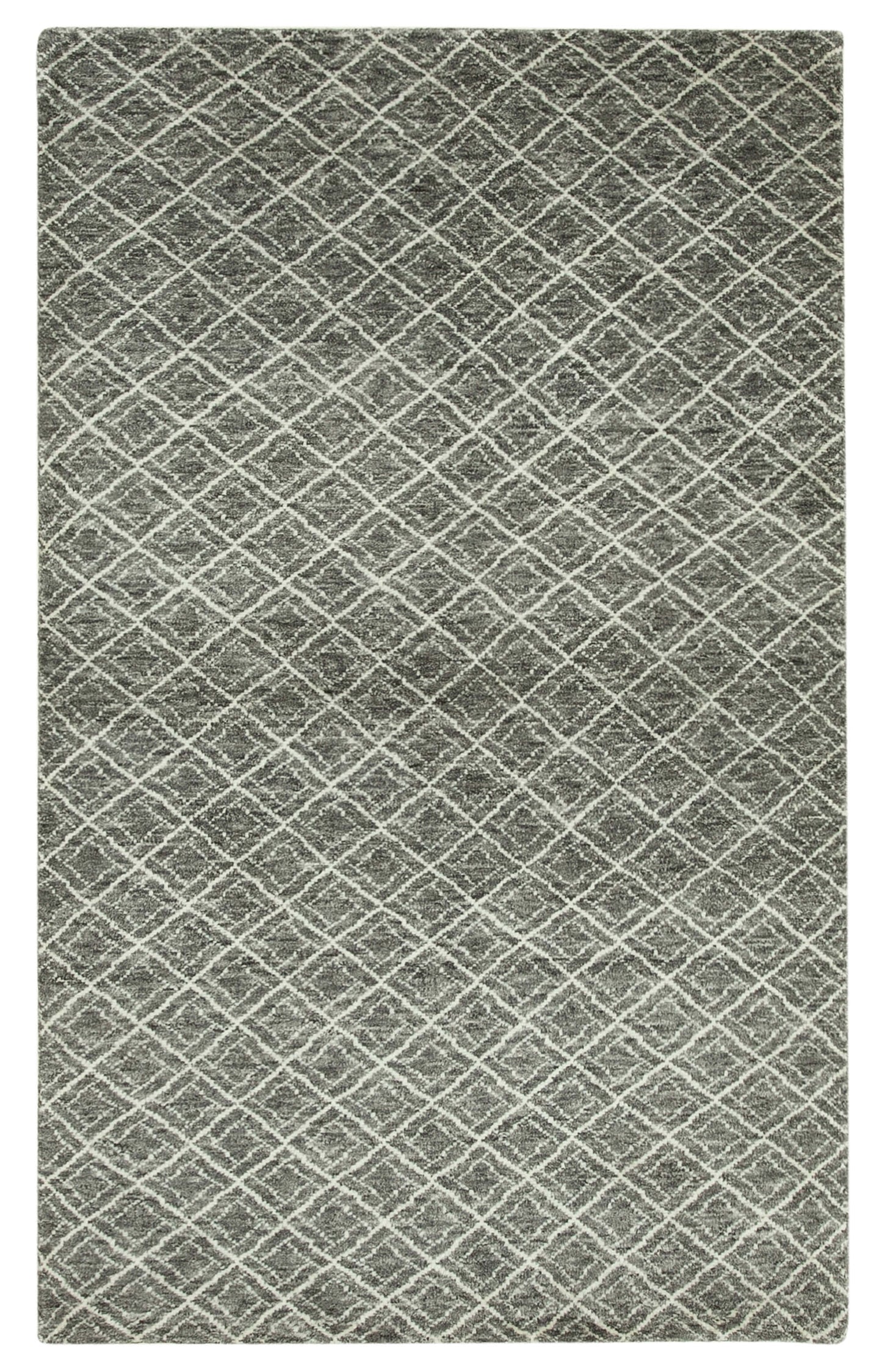 5x8 Grey Moroccan Rug - 37319