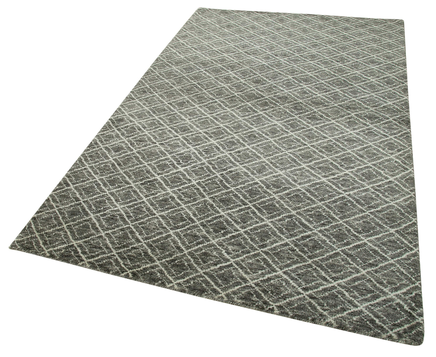 5x8 Grey Moroccan Rug - 37319