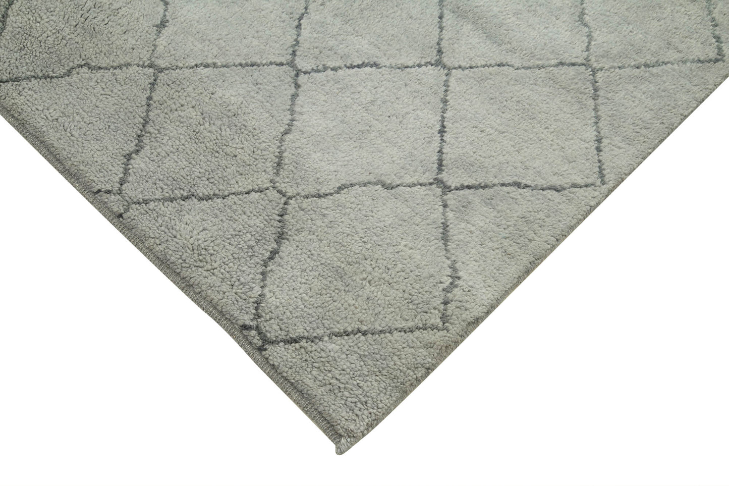 5x7 Grey Moroccan Rug - 37321