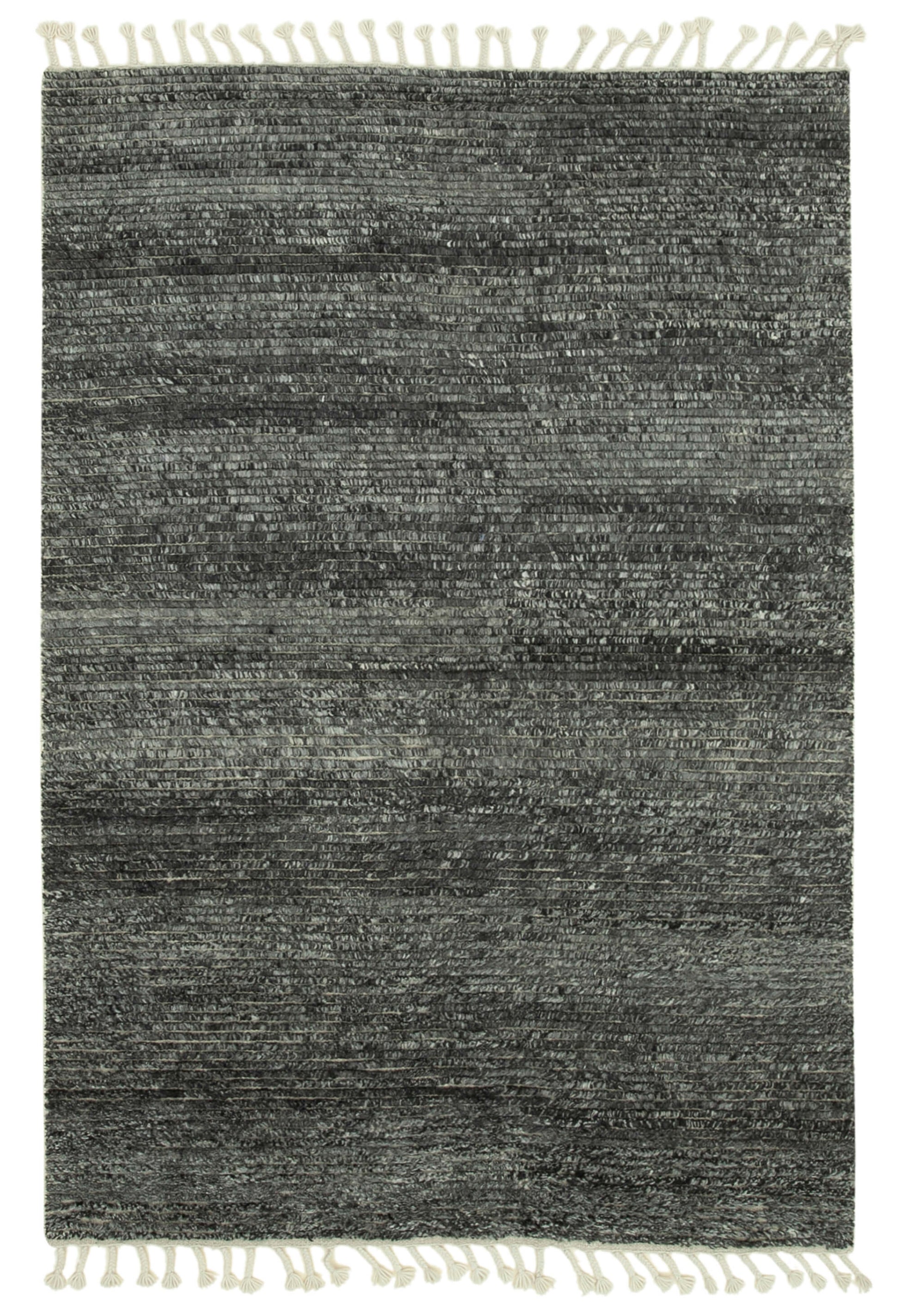 5x8 Grey Moroccan Rug - 37322