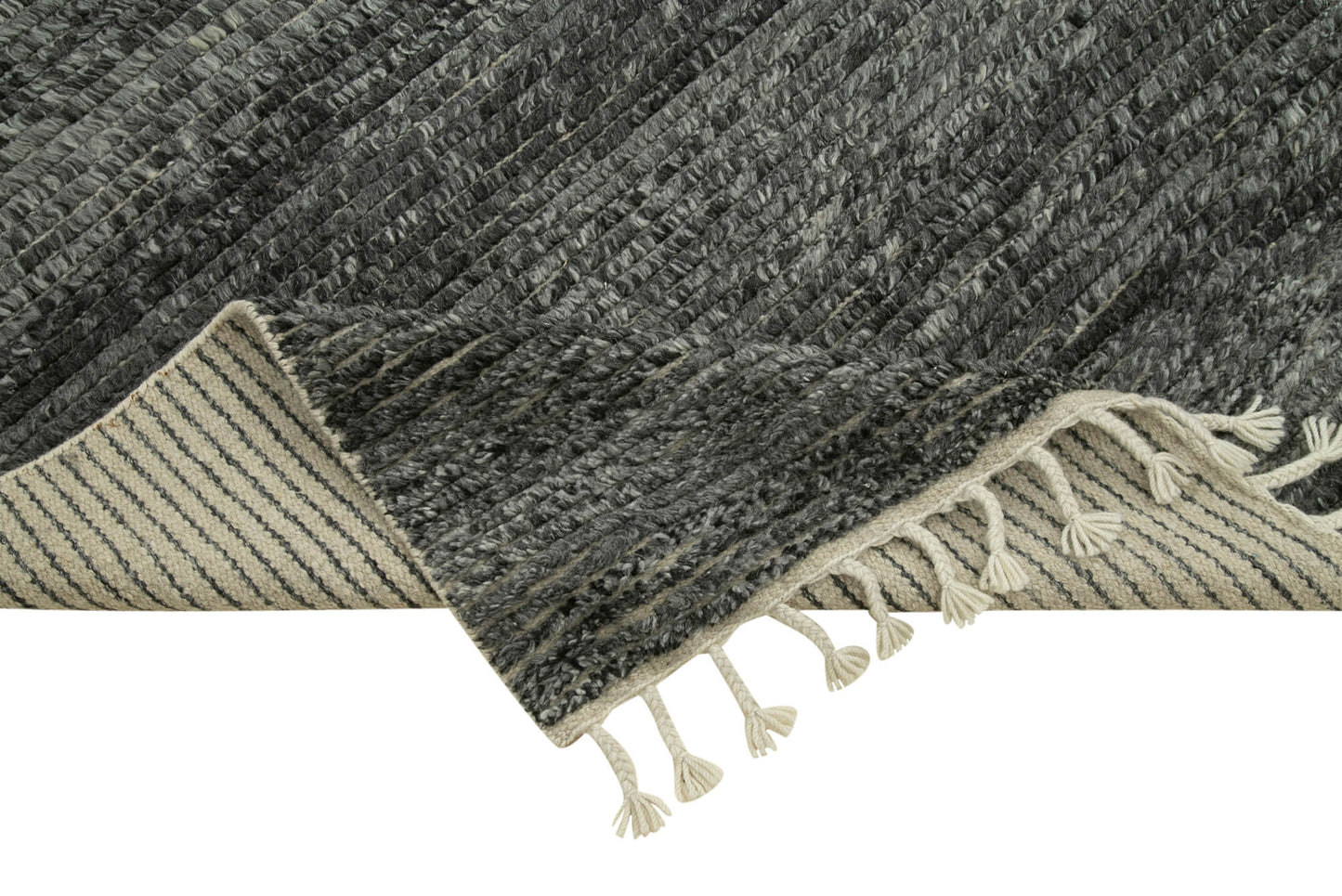 5x8 Grey Moroccan Rug - 37322