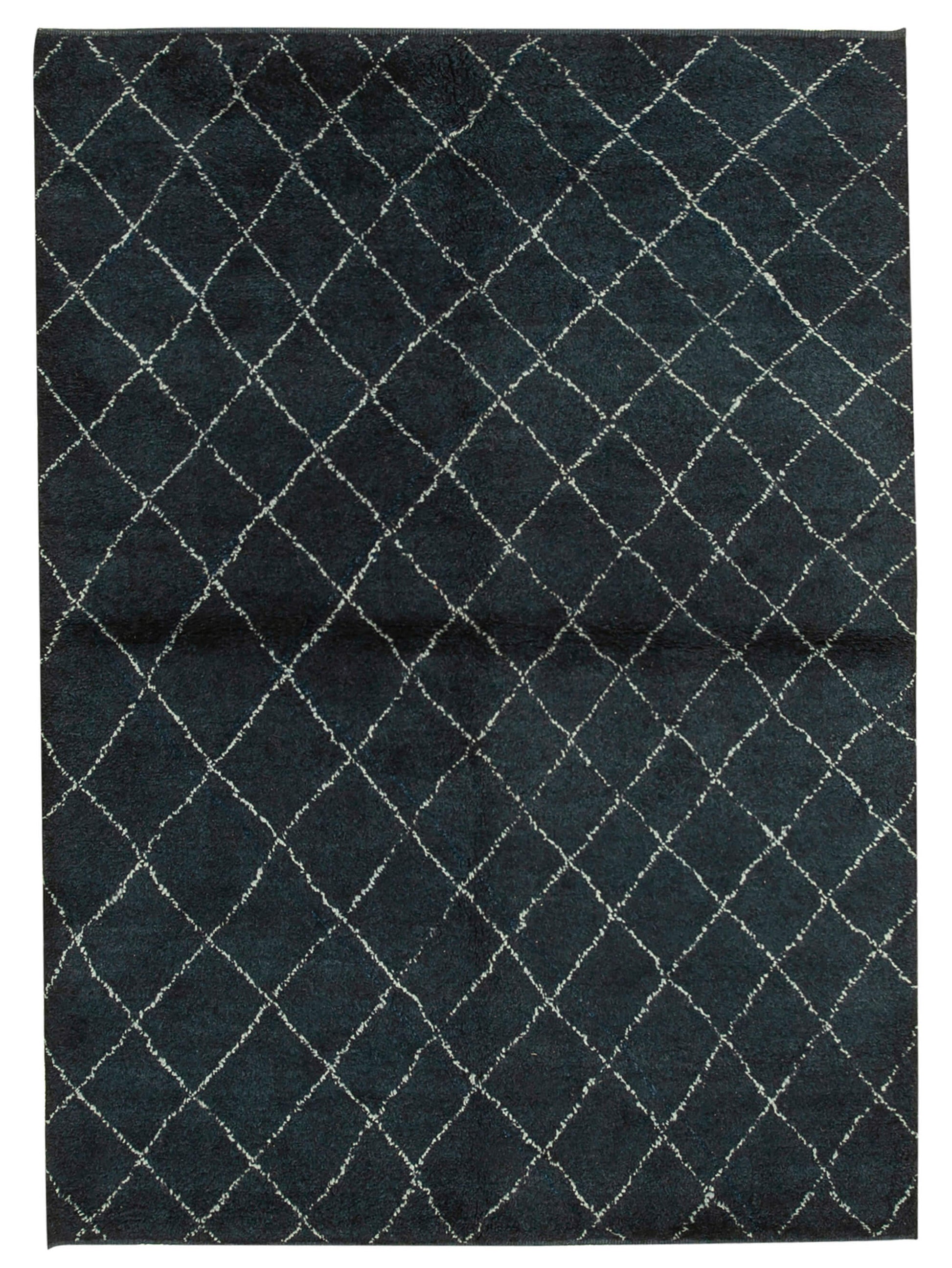 5x7 Blue Moroccan Rug - 37323