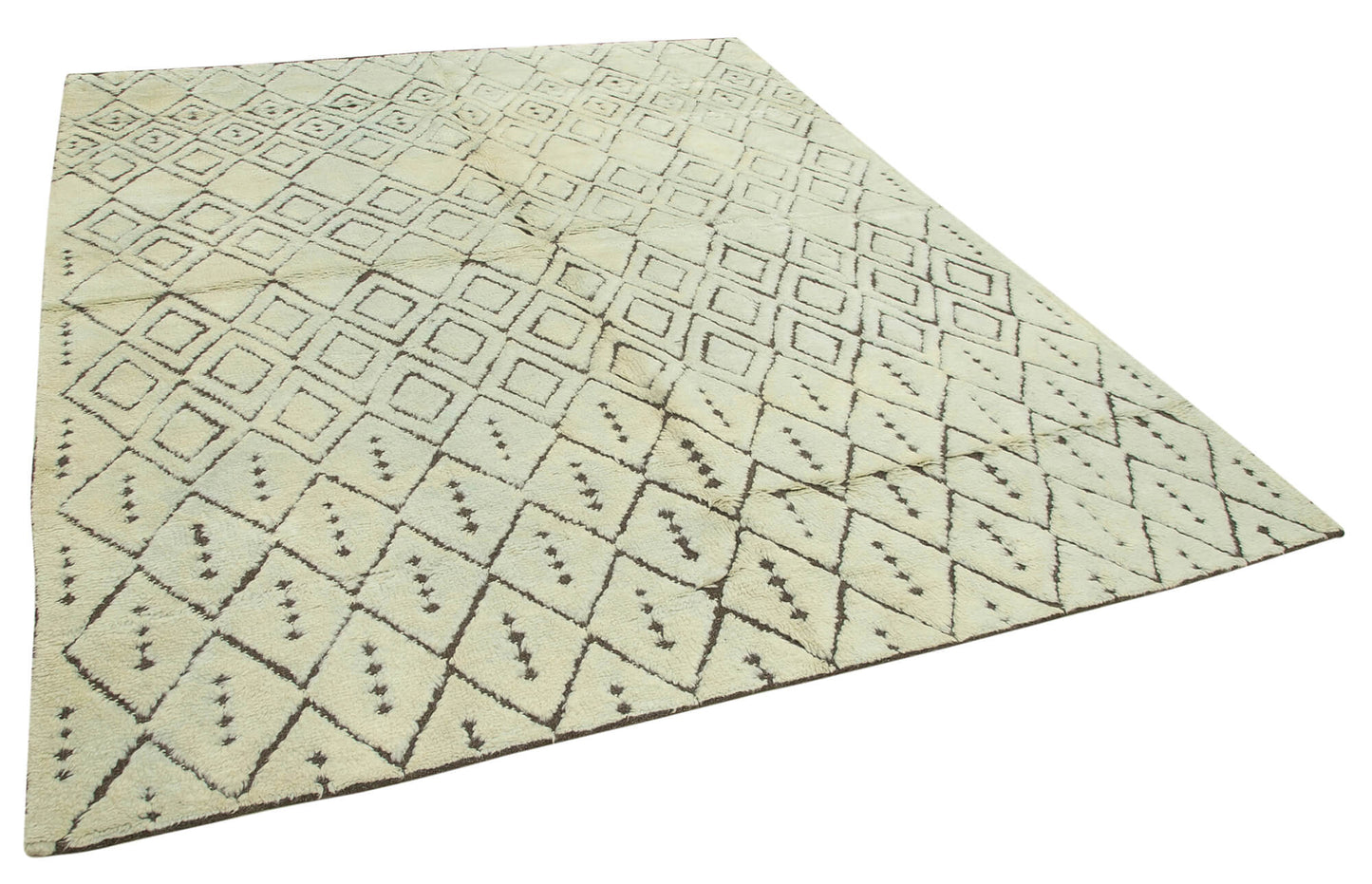 8x10 Beige Moroccan Rug - 37331