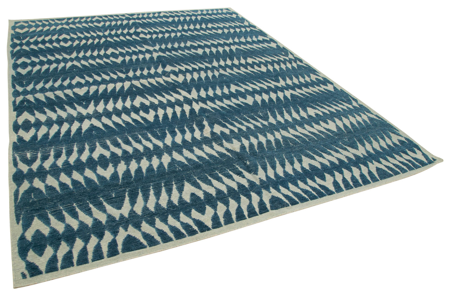 8x10 Blue Moroccan Rug - 37332