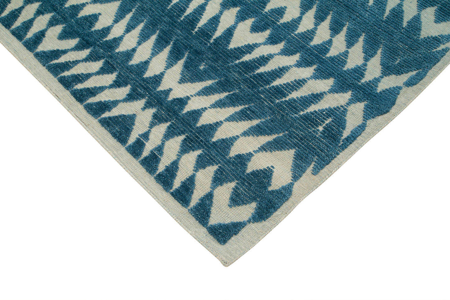 8x10 Blue Moroccan Rug - 37332