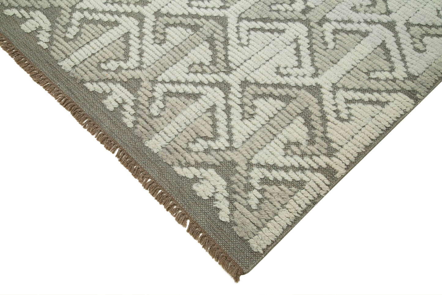 8x10 Grey Moroccan Rug - 37334