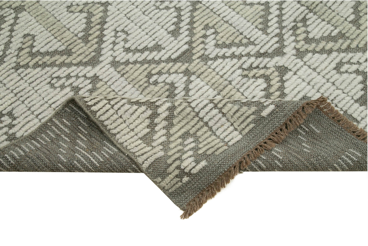 8x10 Grey Moroccan Rug - 37334