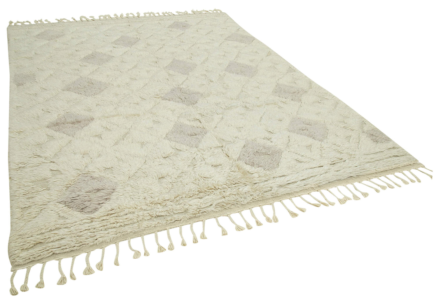 8x10 Beige Moroccan Rug - 37337